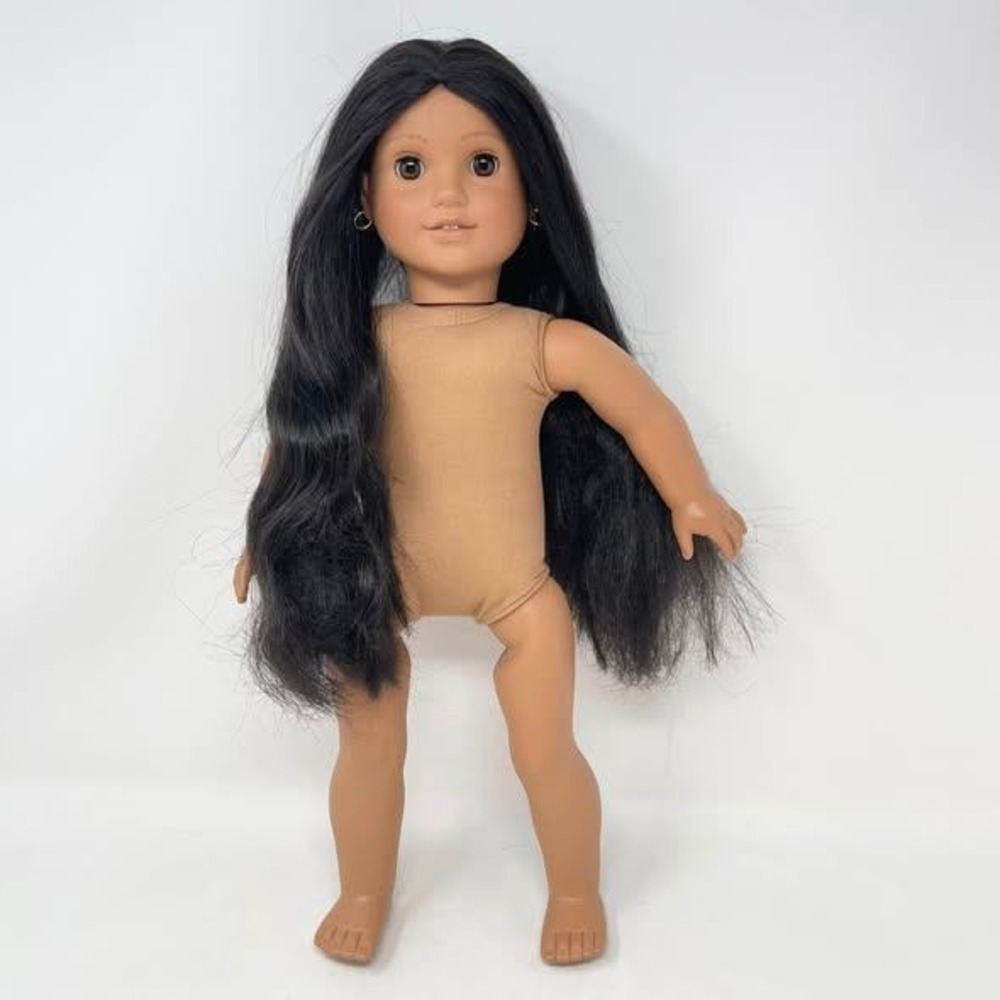 American Girl 18" Josefina Doll Brown Hair Brown Eyes Earrings J03